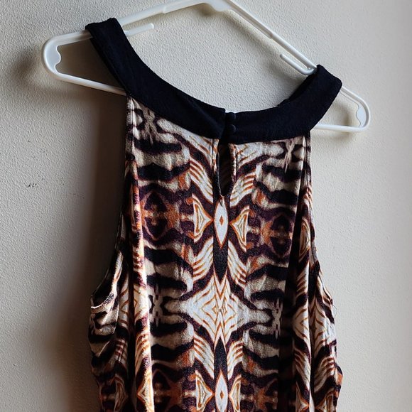 a.n.a Woman Animal Print Halter Tank Top Size 1X - Picture 10 of 16